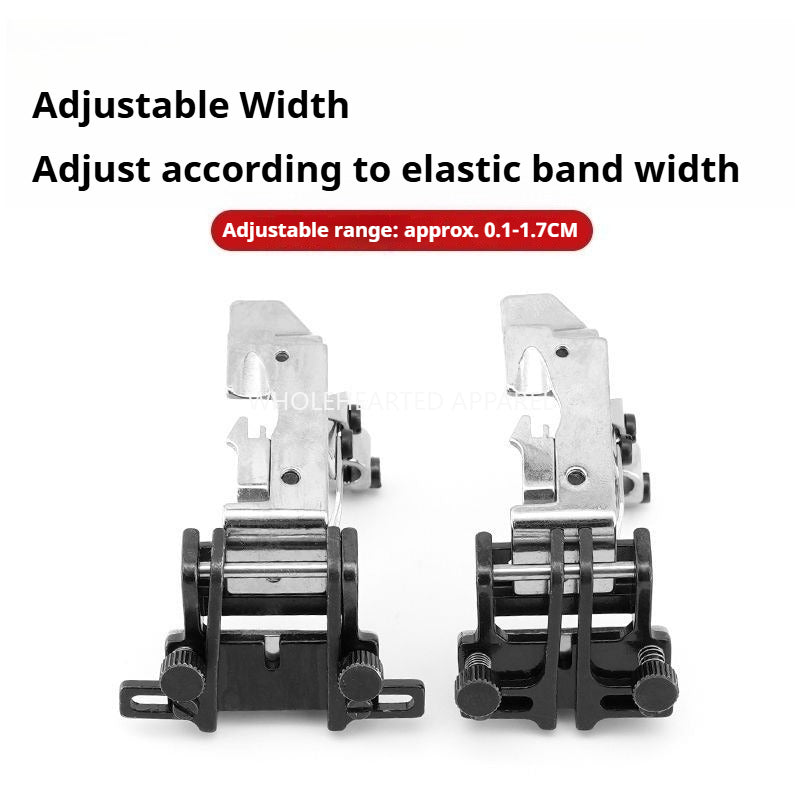 1816★ Adjustable All-Steel Elastic Presser Foot for Overlock Sewing Machines★