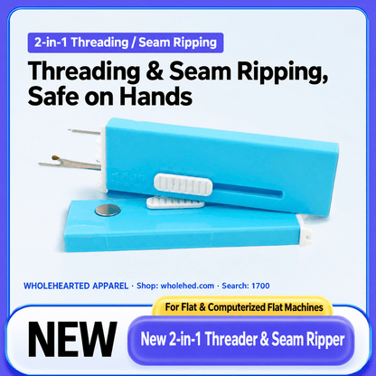 1700★ New No-Look Automatic Needle Threader for Flatbed Sewing Machines