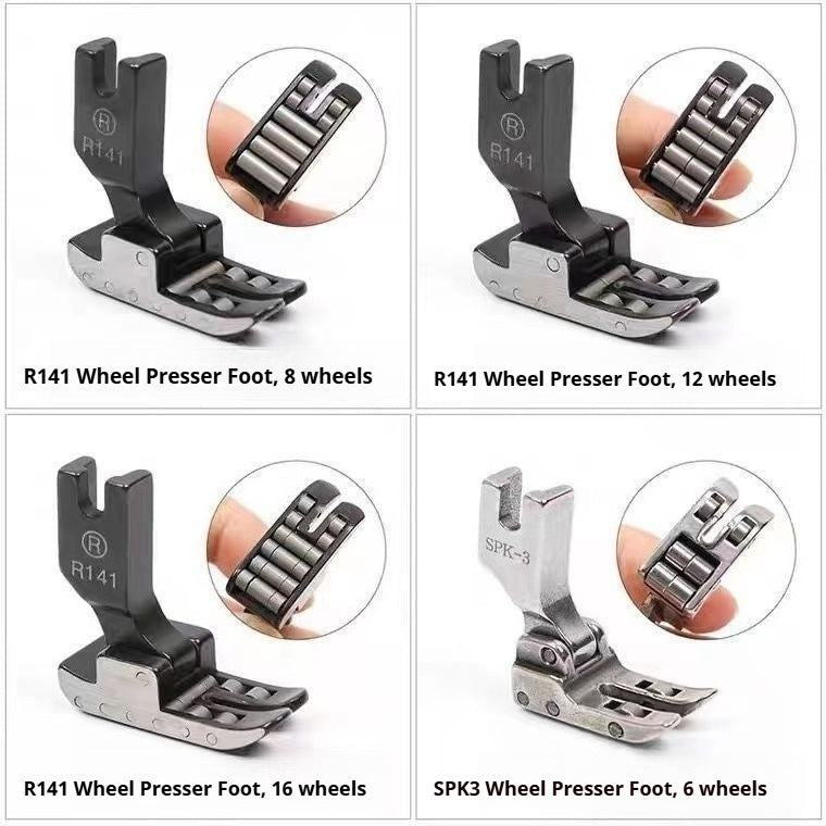 1840★ SPK-3 Roller Presser Foot for Flat-Bed Sewing Machines, Bags and Coated Leather★