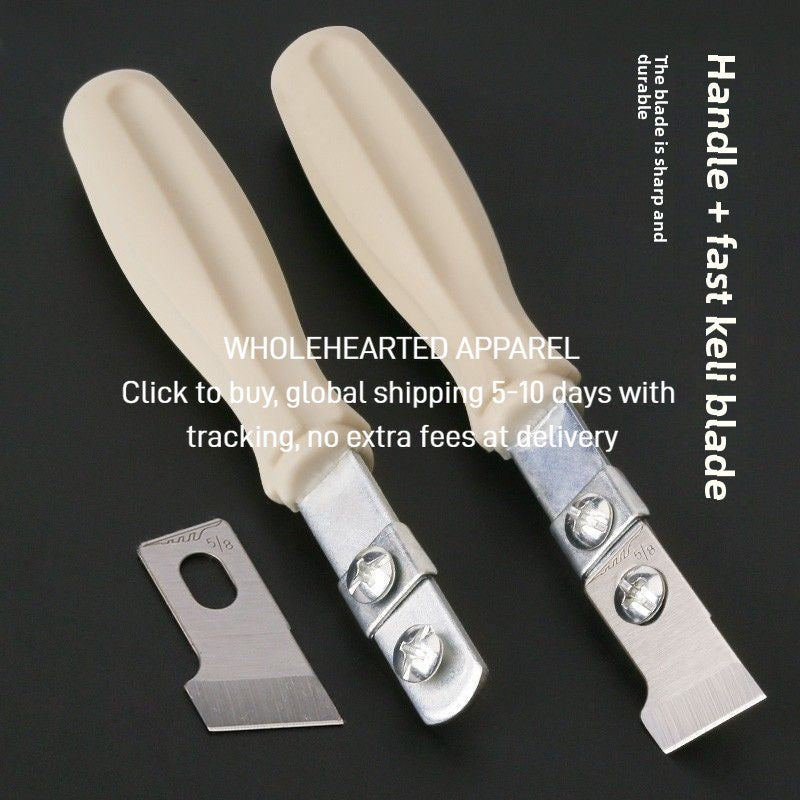 1433★  Garment hand pocket opener, keyhole tool, industrial sewing machine accessories pocket cutter bag opener