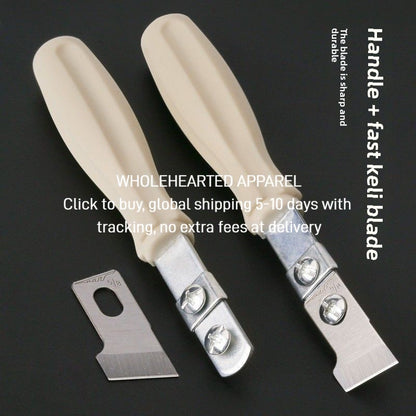 1433★  Garment hand pocket opener, keyhole tool, industrial sewing machine accessories pocket cutter bag opener
