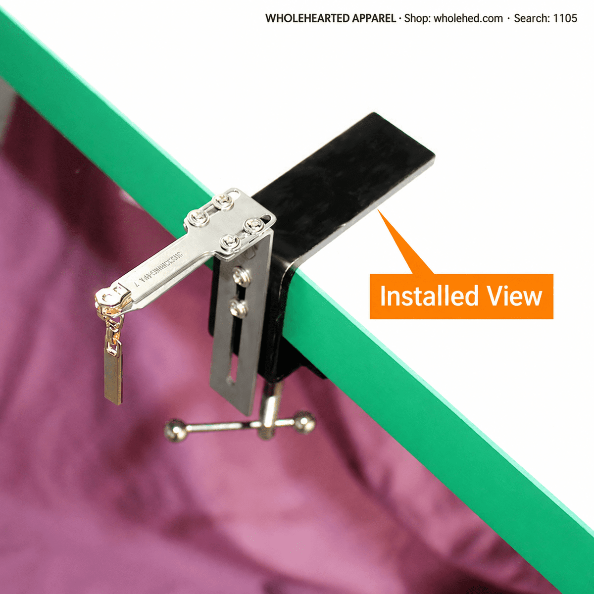 1105★ Multipurpose Zipper Slider Installation Tool with Adjustable Clamp.