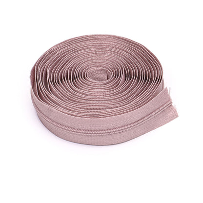 3071  Zipper No. 3 is wearing a solid color nylon set, luggage zipper, various packages 4.5 meters + 10 color Jitong heads = 1 pack