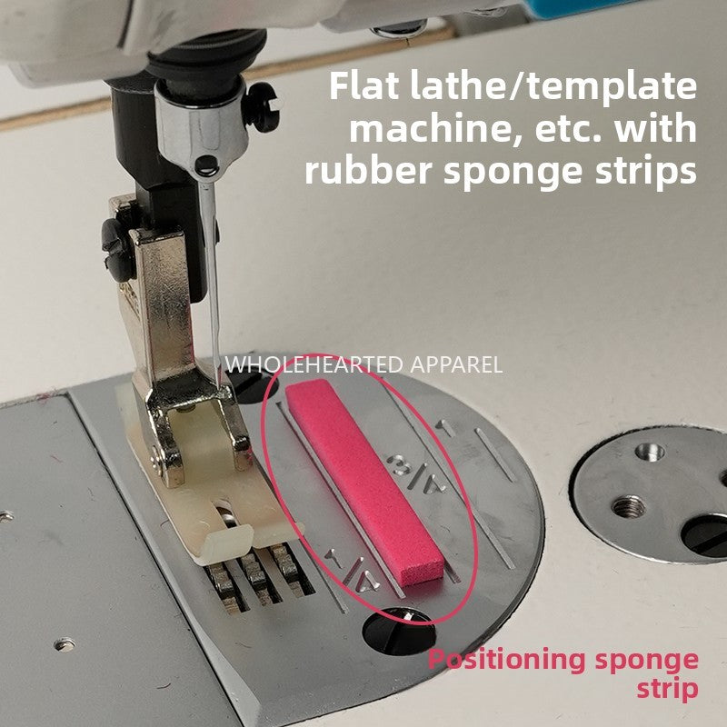 1704★  Clothing template positioning Sponge strip Flat car template machine Special positioning Foam strip consumables Sewing machine accessories
