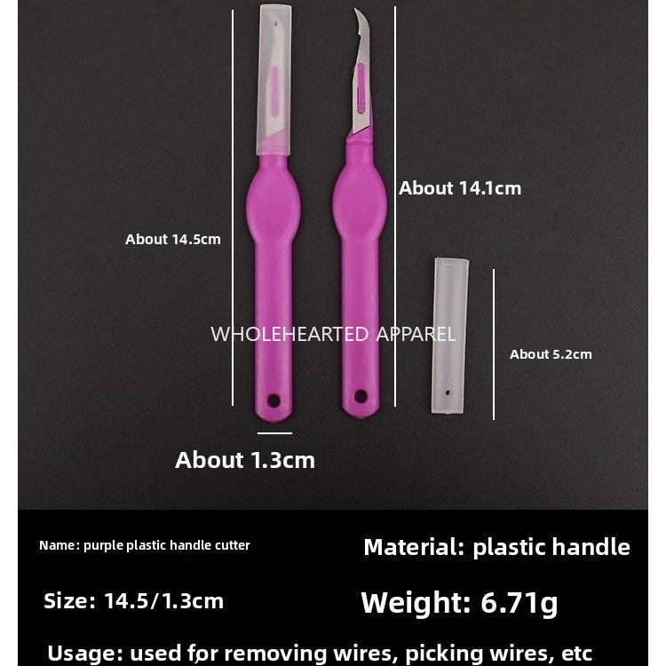 1669★  New thread removal artifact, sharp hand DIY sewing accessories, thread cutting household multi-functional sewing tool