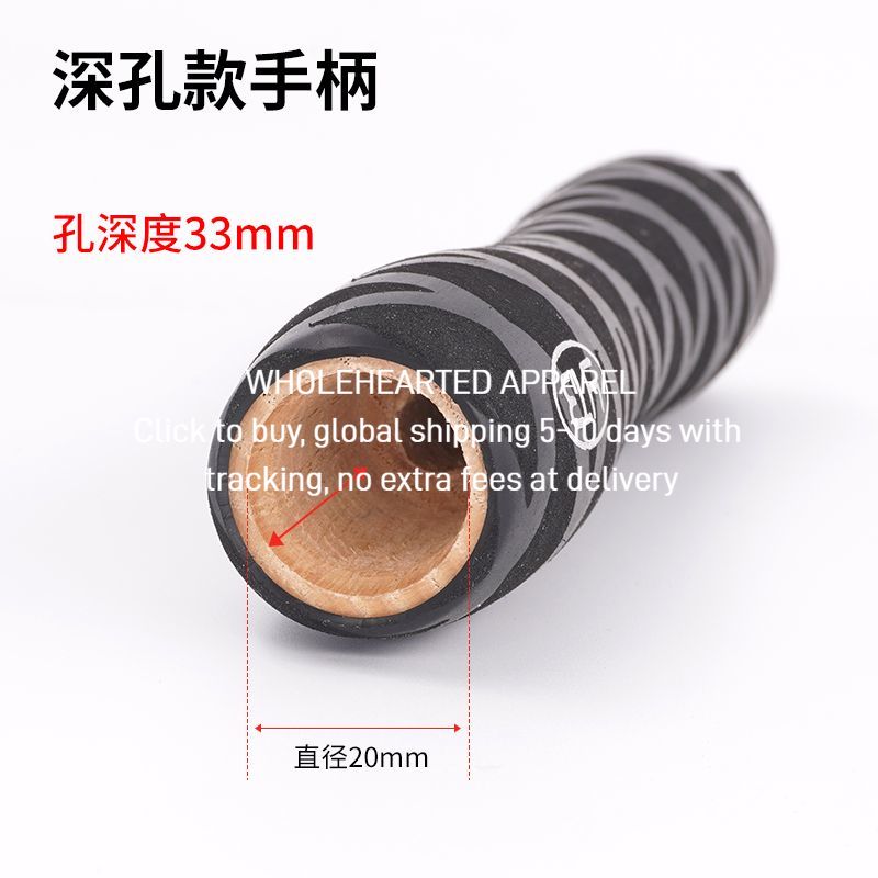 1476★  Dingyu industrial iron, solid wood handle, rubber wrap, comfortable grip, Shengtai iron replacement handle is easy to install