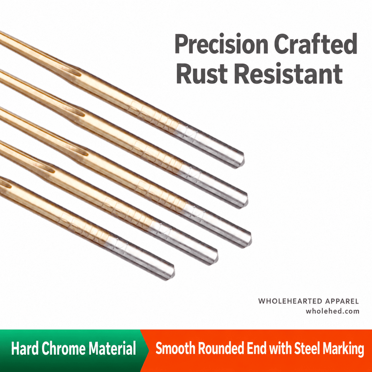 1689★ AXAK Hard Chrome Sewing Machine Needles, DBx1 for Lockstitch and DCx1 for Overlock Machines.