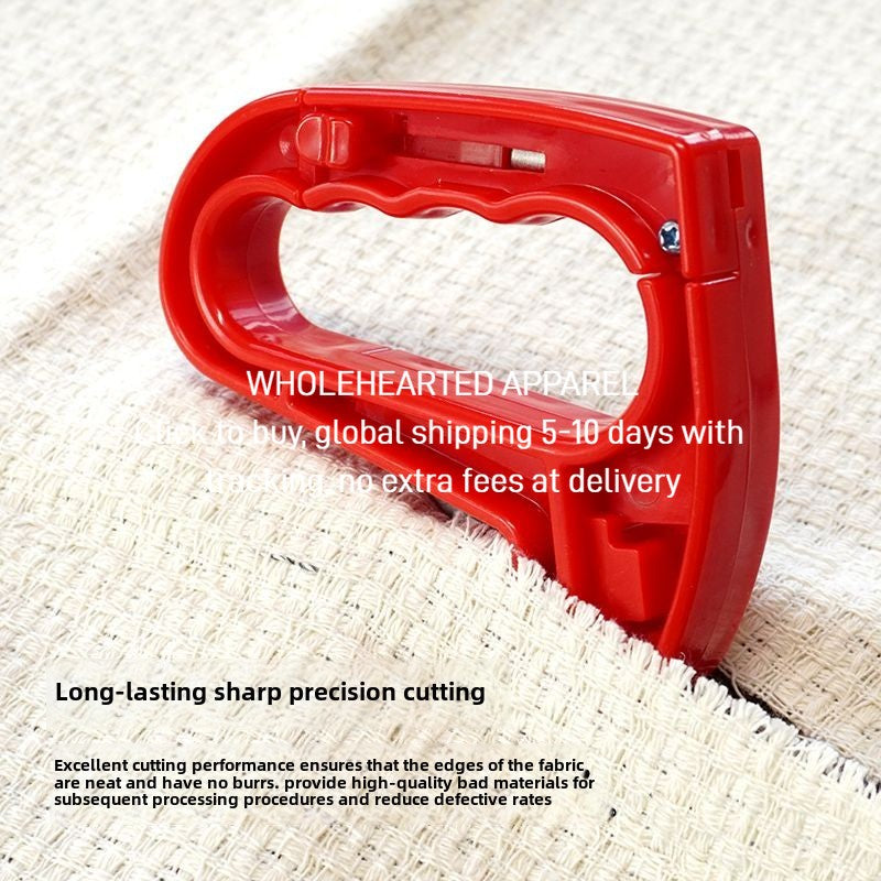 1446★  Knitting factory cutting knife Safety blade Textile lower cloth knife Cutting knife Small scissors Warp knitting flat knitting machine Large round machine accessories