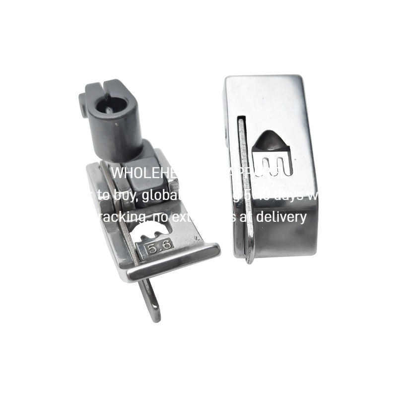 1419★  Interlock sewing machine, stop presser foot, car 5.6 needle position, right knife presser foot, three needles and five threads 0.1/0.2 left and right rim