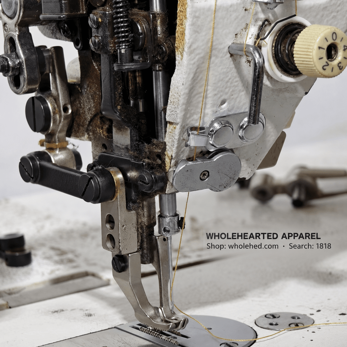 1818★ Guía de hilo magnética para máquina de coser, imán potente, posición ajustable, instalación rápida, ajuste universal
