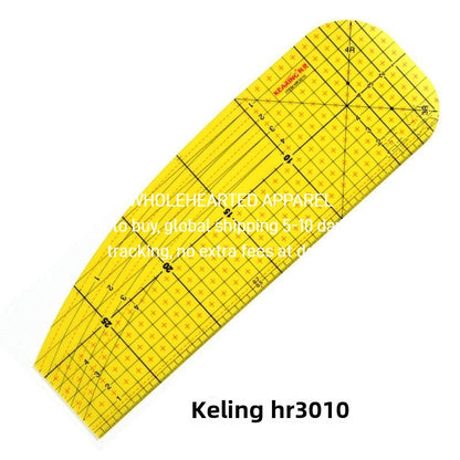 1399★  Koling ironing whole ironing ruler manual sewing ruler special clothing HR2010/3010 high temperature ruler