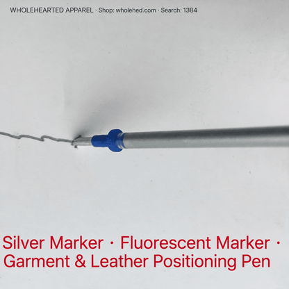 1384★ Silver Ink Marking Pen for Garment Fabrics and Leather, Positioning and Line Drawing