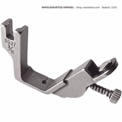 1103★ All-Steel Elastic Presser Foot for Shoulder Straps and Elastic Bands, Industrial Sewing Machine Accessory.