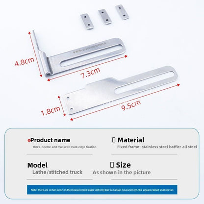1629★  New upgraded all-steel three-needle five-thread car regulation multi-function double-sided car stretch sewing machine accessories