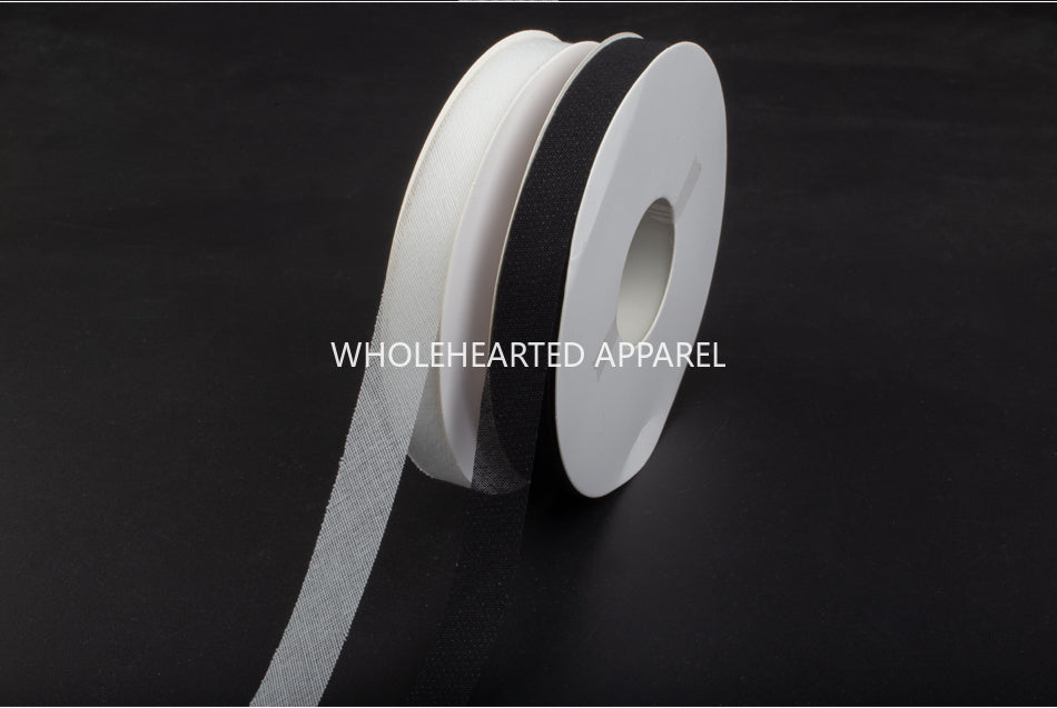 3912 Tira de revestimiento de alambre oblicuo de 1,5 cm de ancho, tira de inserción de sarga, tira de revestimiento de unión por fusión en caliente, escote, manga, tira de revestimiento para evitar deformaciones