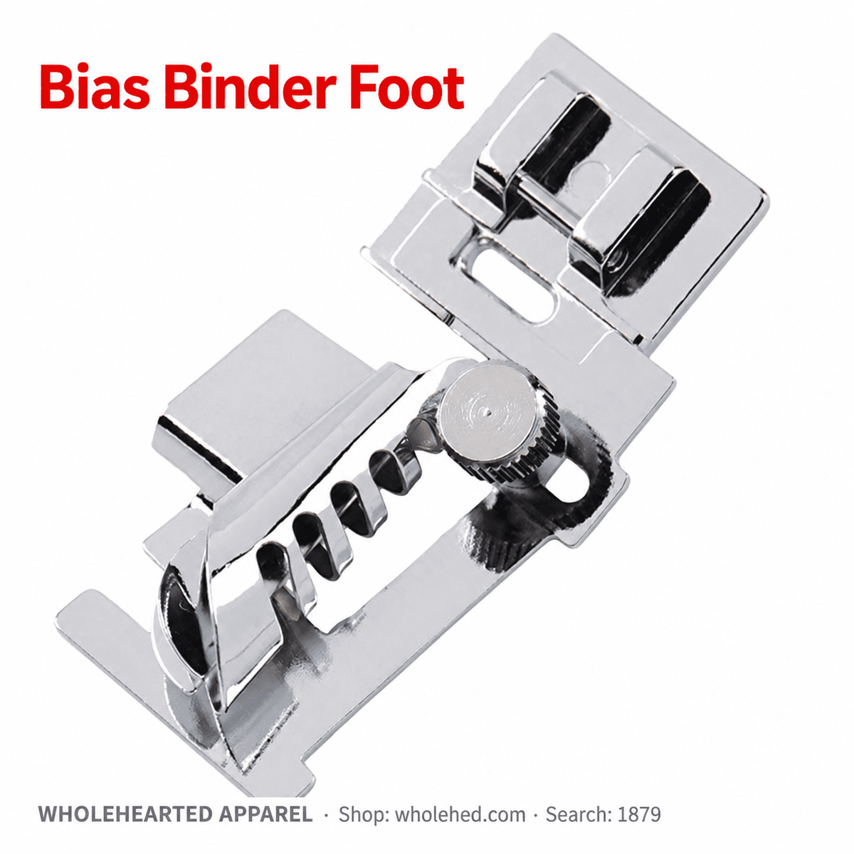 1879★ Multifunctional Bias Tape Binding Presser Foot for Home Electric Sewing Machines.