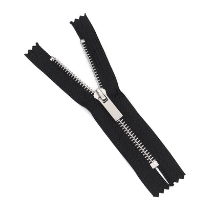 3070  Zipper No. 5 Platinum Metal Closed Tail Short Zipper Head Clothing Luggage Zipper Decorative Zipper