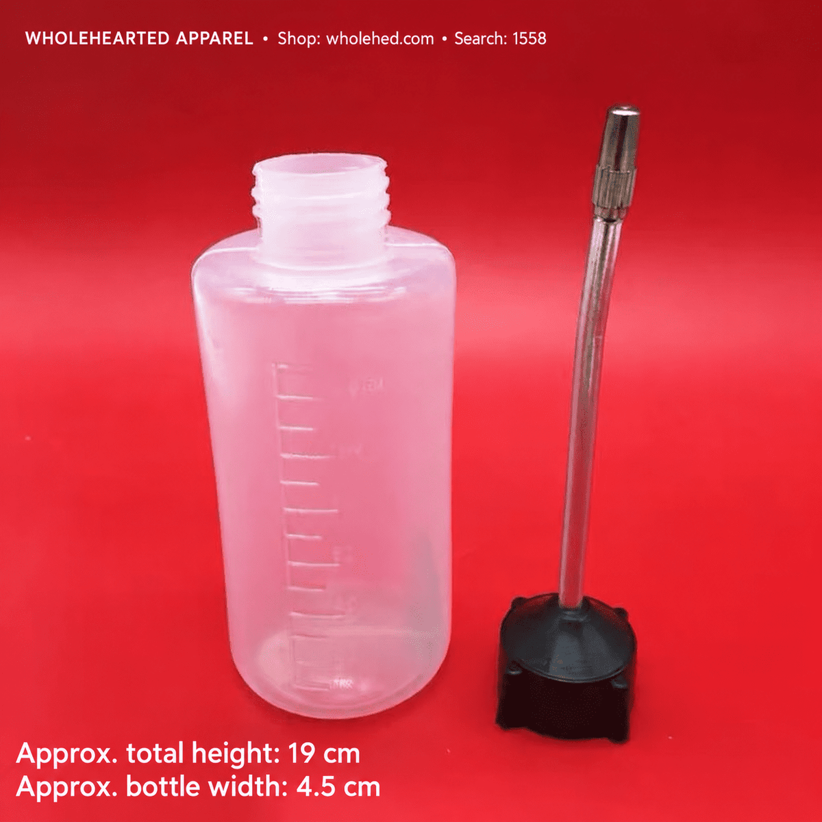 1558★ Botol Minyak Mesin Jahit Impor dengan Corong Logam Presisi untuk Perkakas Listrik, Sepeda, dan Peralatan Rumah Tangga