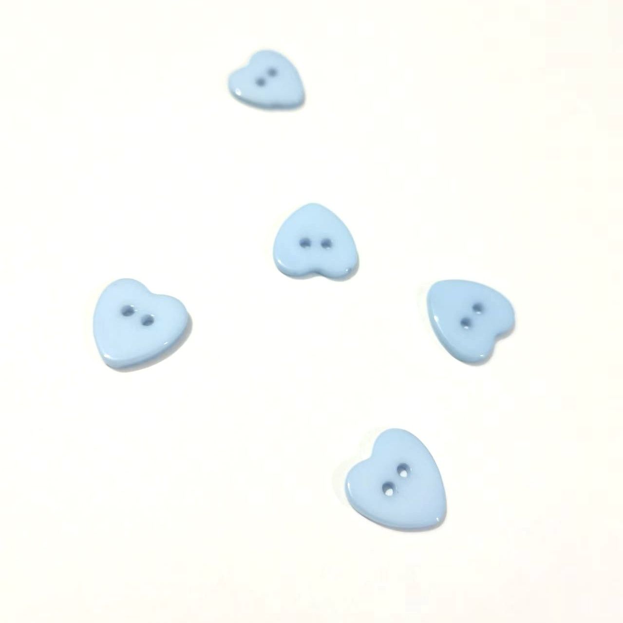 3027  Love Buttons Colored Sweater Resin Two Eyes Children's Two Eyes DIY Handmade Shirt Buttons Decorative Buttons