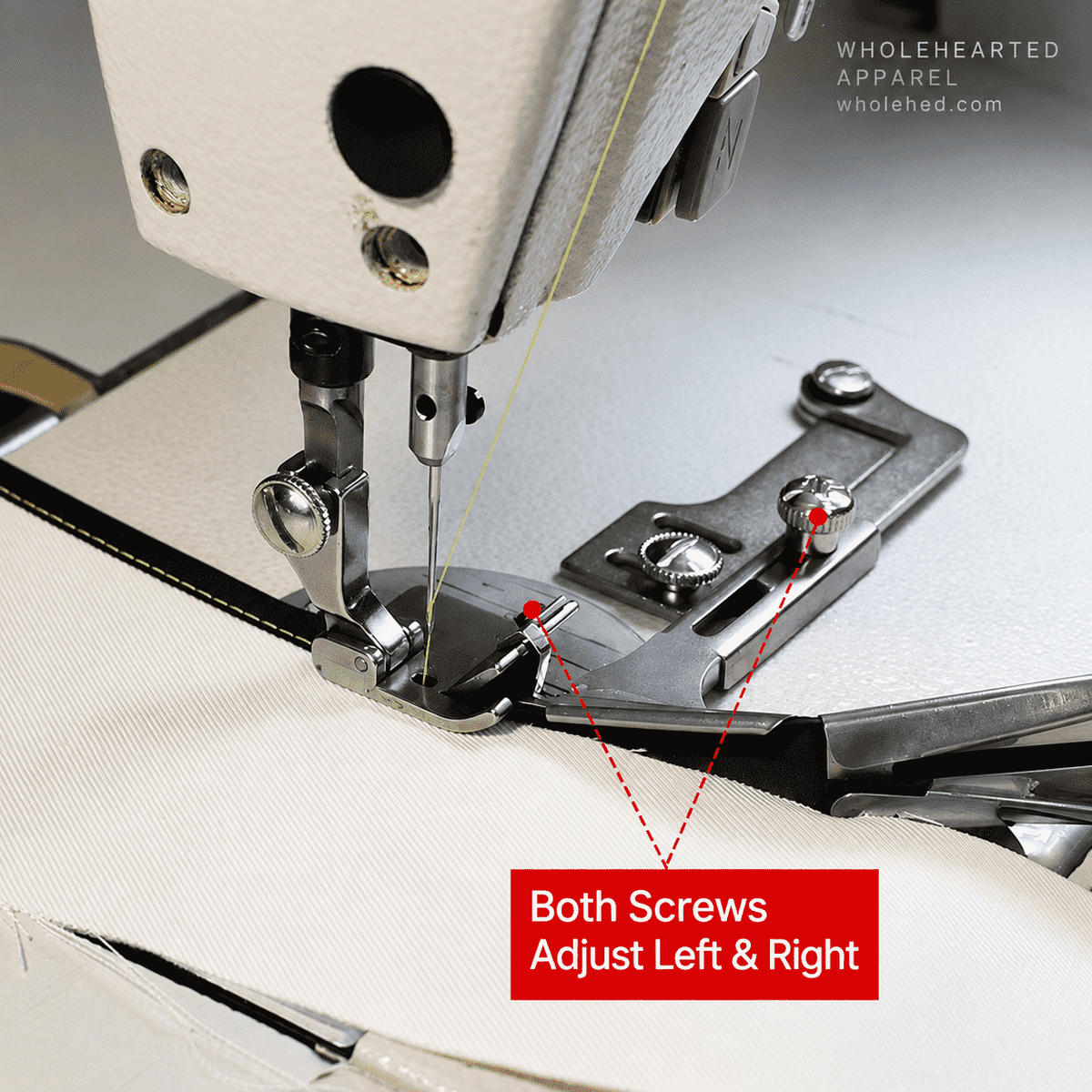 1691★ Adjustable Hemming Attachment for Flatbed Sewing Machine No Needle Plate Replacement with Hemming Presser Foot.