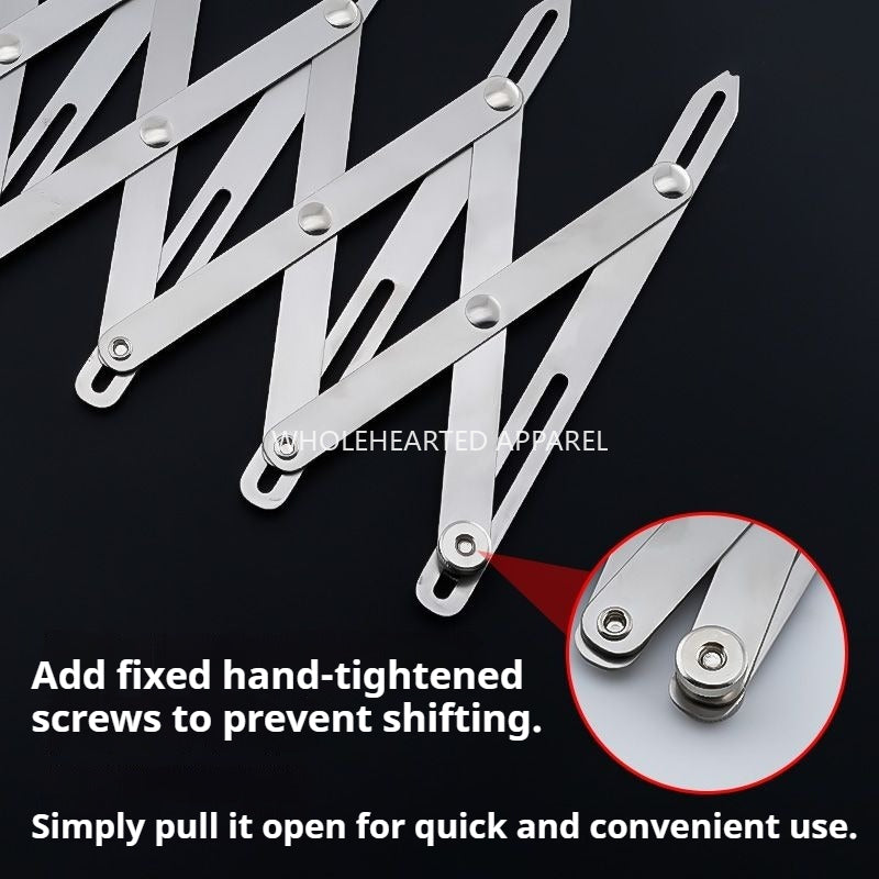 1724★  Second-generation equidistant ruler tool Retractable equidistant ruler Curtain button positioner Garment sewing auxiliary accessories★