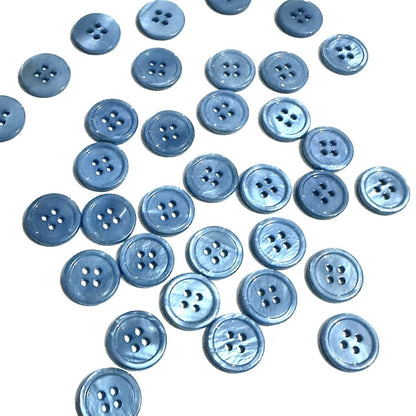 3010  shell buttons round high-end shell handmade clothes short-sleeved shirt jacket, back pocket buttons button decoration