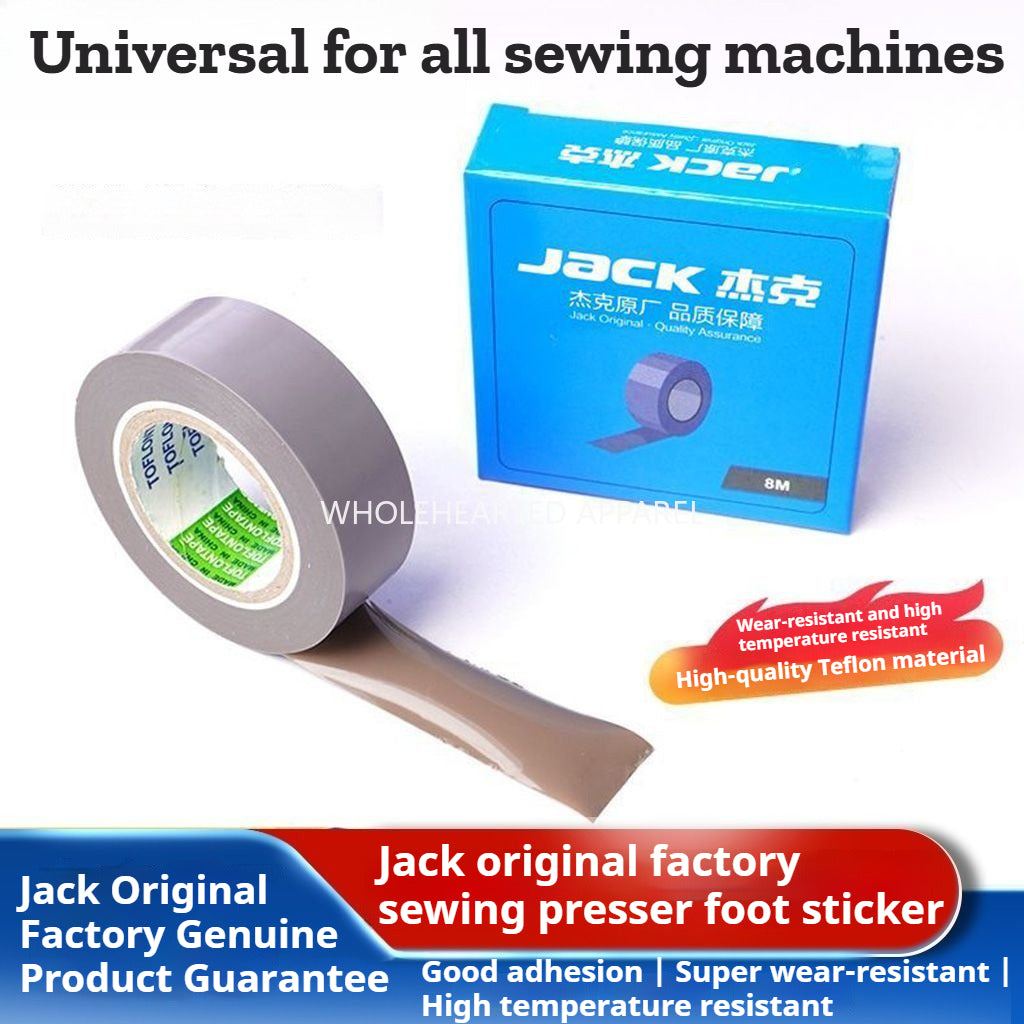 1722★  New product JACK Jack original presser foot sticker tape wear-resistant and high temperature-resistant Teflon sticky presser foot leather genuine★