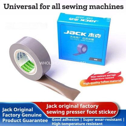 1722★  New product JACK Jack original presser foot sticker tape wear-resistant and high temperature-resistant Teflon sticky presser foot leather genuine★