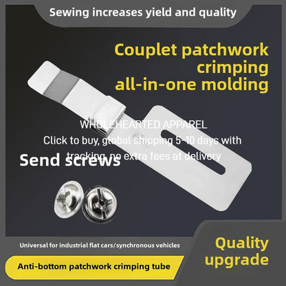 1441★  Computer flat car reverse bottom seam pressing line pulling cylinder Locksewing machine seam pulling cylinder, one-time forming pulling cylinder lower hemming