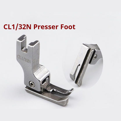 1802★All-Steel Grooved Compensating Presser Foot CR1/32N for Lockstitch Sewing Machines★