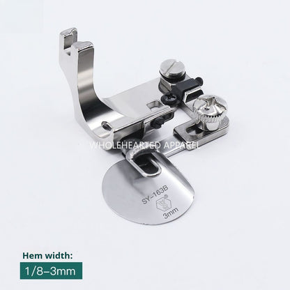 1720★  [Handmade] SY-163B boutique integrated adjustable hemming device silk chiffon curved hemming pull cylinder★