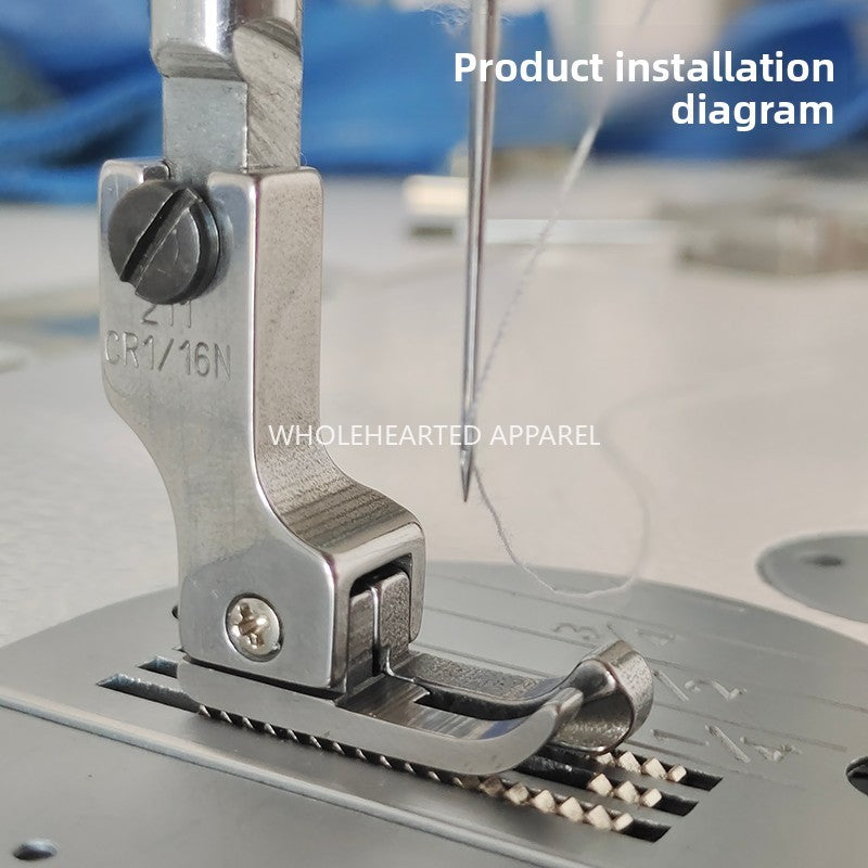 1552★  Flat car big head high and low presser foot 211 CR1/32 all-steel high and low stop presser line presser foot sewing machine accessories