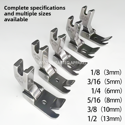 1545★  Flat car crimping presser foot all-steel SP-733 blindfolded F503 curved hem pull cylinder matching presser foot sewing machine accessories