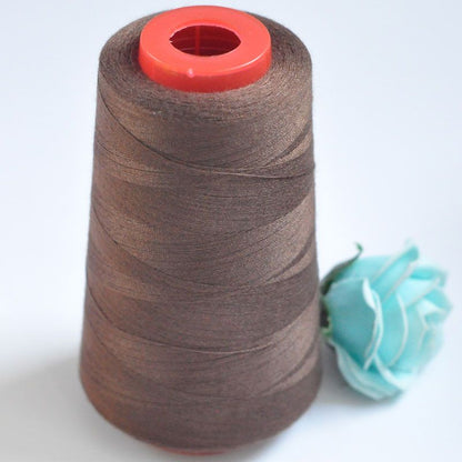 3052  Household industrial 402 high-speed fine thread sewing machine special large roll black and white color flat car sewing thread new product recommendation