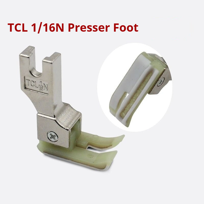 1802★All-Steel Grooved Compensating Presser Foot CR1/32N for Lockstitch Sewing Machines★