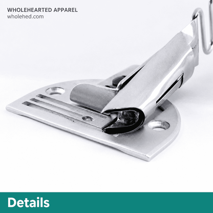 1736★ Handmade Single-Fold Tape Binder for Lockstitch & Walking Foot Sewing Machines.