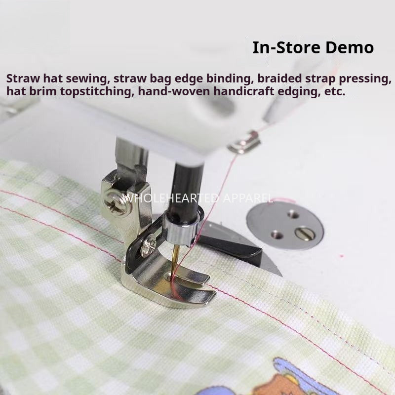 1874★ Multi-Purpose Double Edge Guide Presser Foot for Lace, Webbing, Straw Hat Edges and Pant Hems★