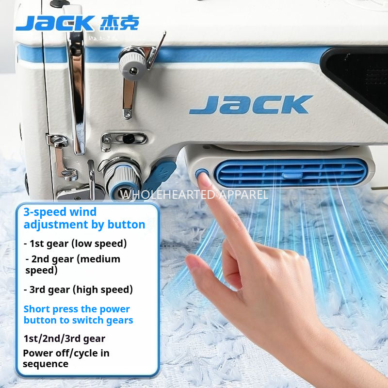 1881★ Magnetic Adjustable Cooling Fan for JACK Sewing Machines, 3-Speed Oscillation★