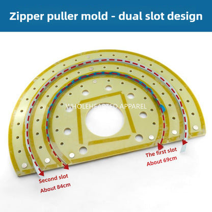 1705★  Clothing factory zipper pull ironing template double slot design 3/5/8 zipper suitable for practical clothing sewing accessories★