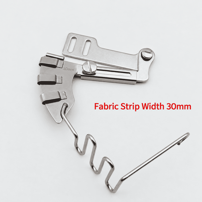 1025★ New Arrivals 2 | More Options | 4-in-1 Cord Piping Binder Attachment for Duvet Covers, Pillowcases and Cotton Cord Sewing, Industrial Sewing Machine Accessory.