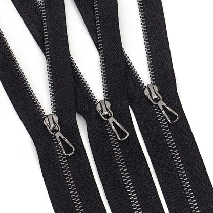 3115  Specification No. 3 acrylic copper open tail acrylic pull head gun color tooth black nickel color clothing jacket applicable