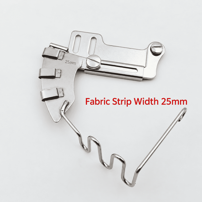 1025★ New Arrivals 2 | More Options | 4-in-1 Cord Piping Binder Attachment for Duvet Covers, Pillowcases and Cotton Cord Sewing, Industrial Sewing Machine Accessory.
