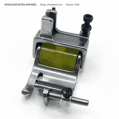 1095★ Adjustable-Width Roller Hemming Presser Foot for Industrial Flatbed Sewing Machines, Pant Hems and Shirt Collars