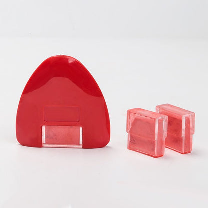 1646★  Clothing cutting and positioning heart-shaped scribing device powder marking wheel triangular powder scribing fine line powder scribing roller powder scribing