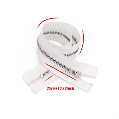 3076  Zipper Metal Zipper No. 3 Platinum Closed Tail Not Tail Automatic Head Clothing Luggage Doll Available