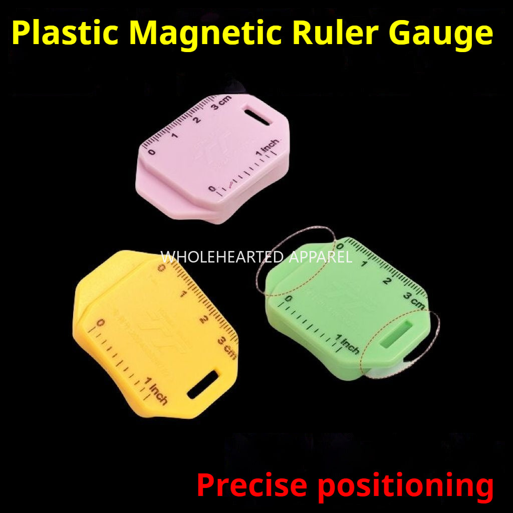 1760★ Nouveau guide de couture magnétique robuste en plastique avec échelle, mini et grand format, accessoire de couture.★