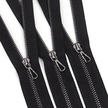 3115  Specification No. 3 acrylic copper open tail acrylic pull head gun color tooth black nickel color clothing jacket applicable