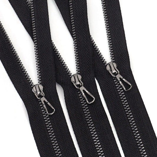 3115  Specification No. 3 acrylic copper open tail acrylic pull head gun color tooth black nickel color clothing jacket applicable