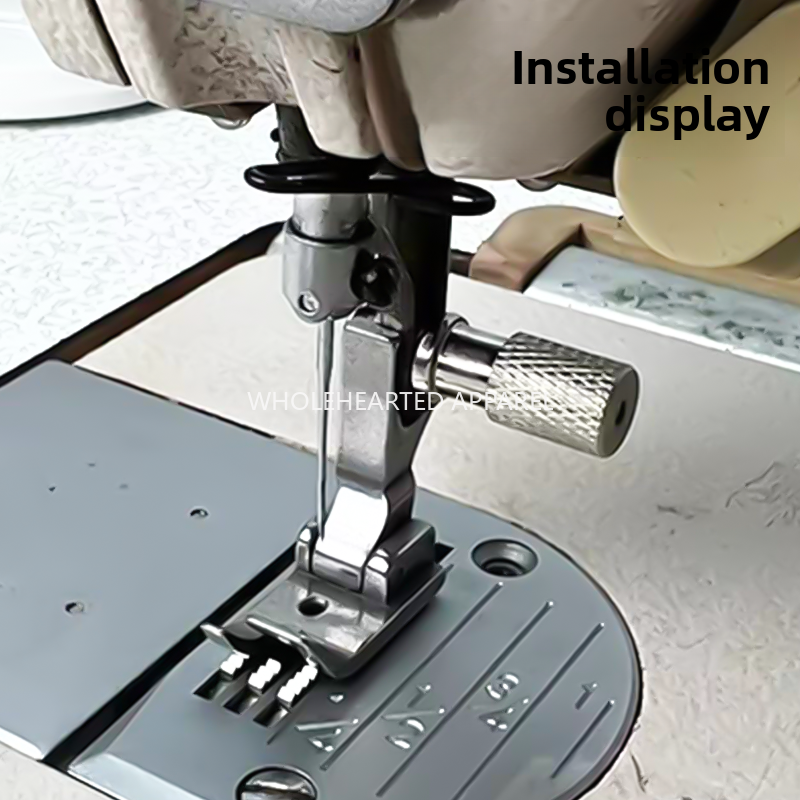 1545★  Flat car crimping presser foot all-steel SP-733 blindfolded F503 curved hem pull cylinder matching presser foot sewing machine accessories