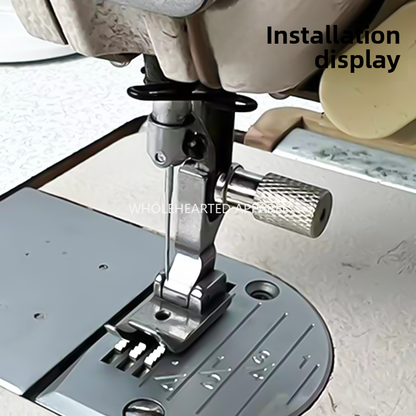 1545★  Flat car crimping presser foot all-steel SP-733 blindfolded F503 curved hem pull cylinder matching presser foot sewing machine accessories